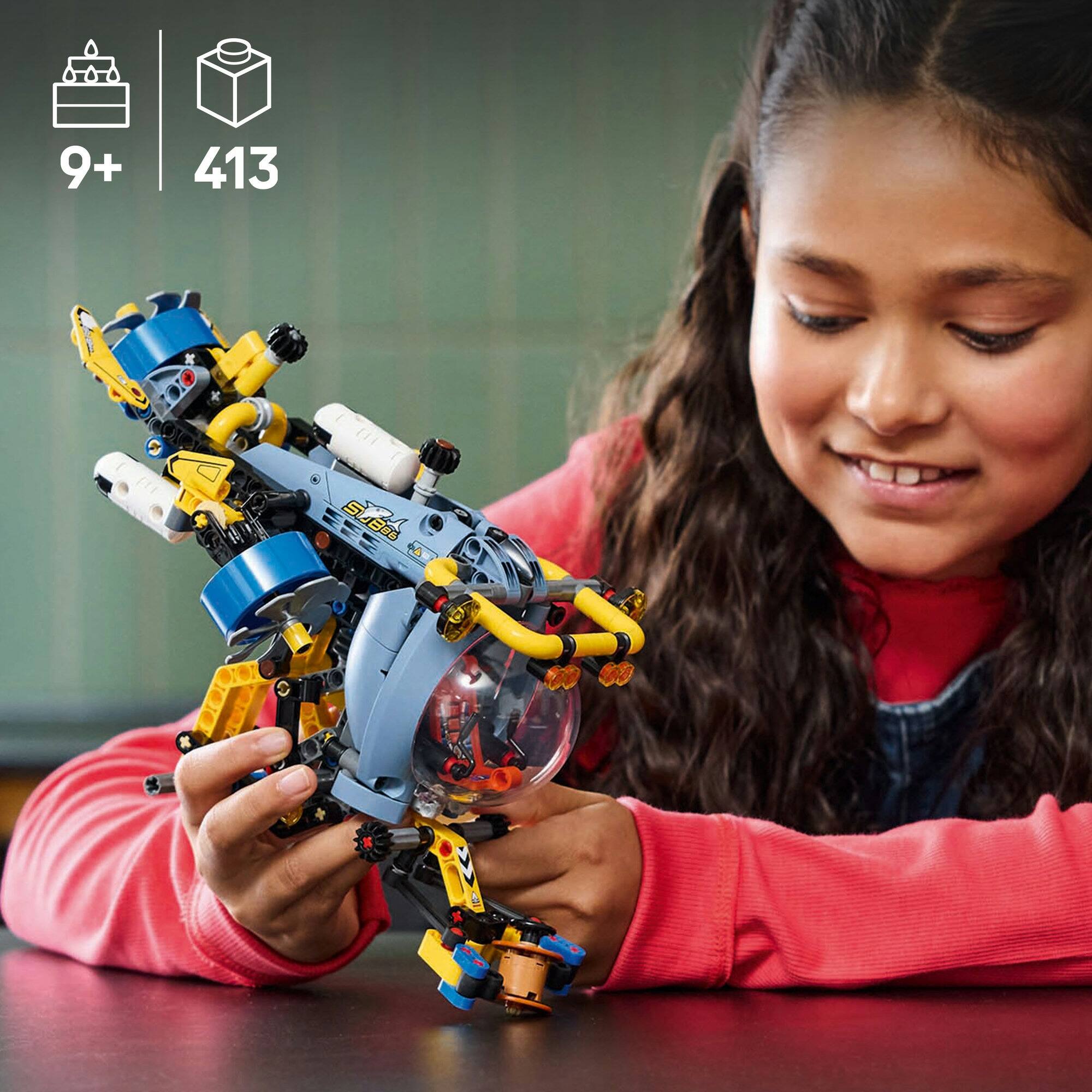 LEGO® Technic™ Deep-Sea Research Submarine Toy Set 42201